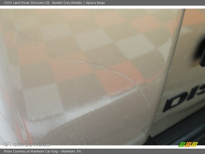 Bonatti Grey Metallic / Alpaca Beige 2003 Land Rover Discovery SE