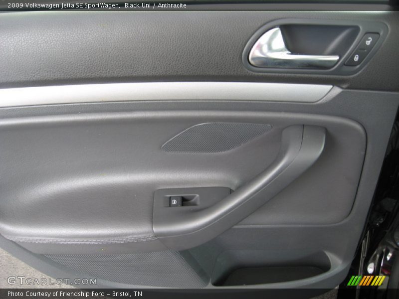 Black Uni / Anthracite 2009 Volkswagen Jetta SE SportWagen
