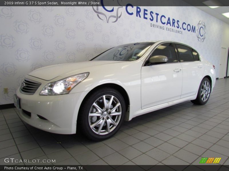 Front 3/4 View of 2009 G 37 S Sport Sedan