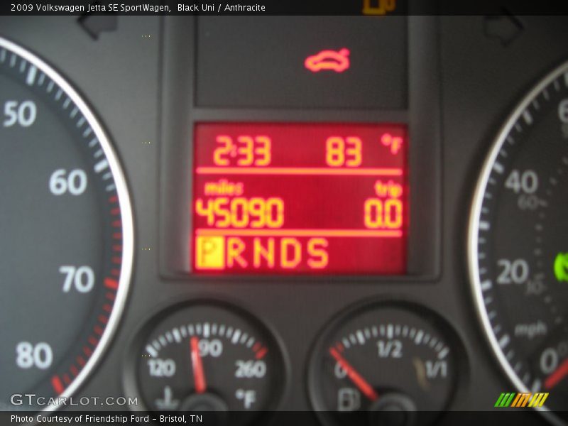 Black Uni / Anthracite 2009 Volkswagen Jetta SE SportWagen