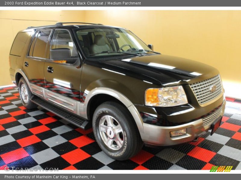 Black Clearcoat / Medium Parchment 2003 Ford Expedition Eddie Bauer 4x4