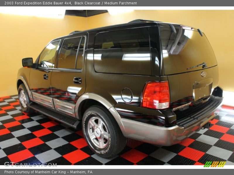 Black Clearcoat / Medium Parchment 2003 Ford Expedition Eddie Bauer 4x4