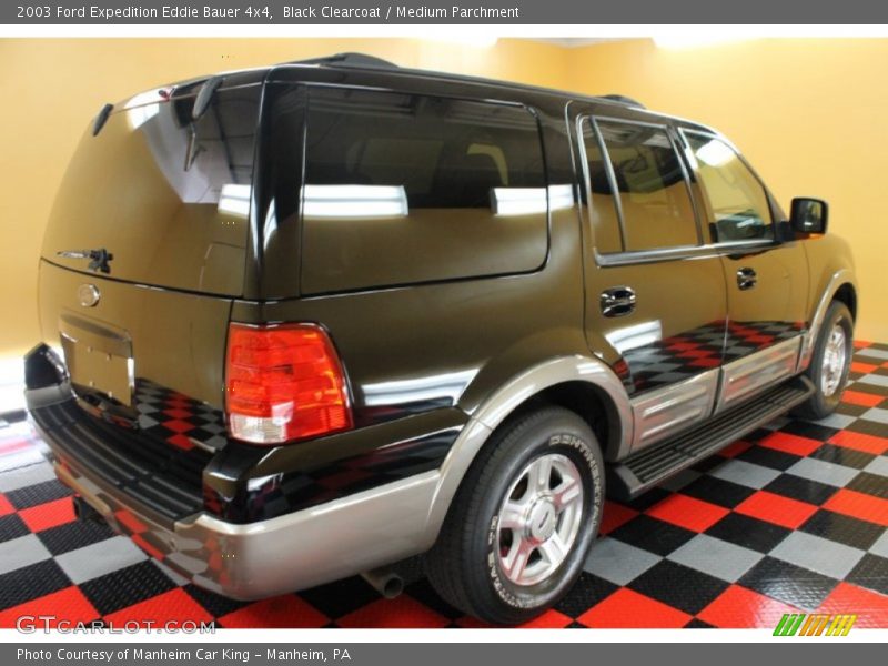 Black Clearcoat / Medium Parchment 2003 Ford Expedition Eddie Bauer 4x4