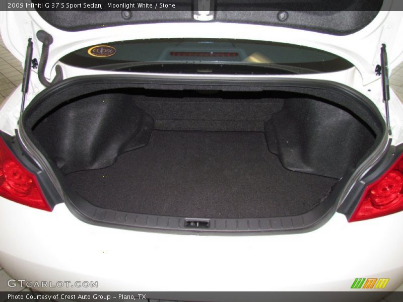 Moonlight White / Stone 2009 Infiniti G 37 S Sport Sedan