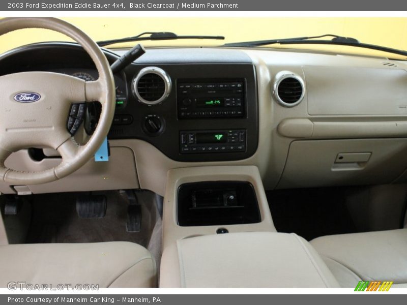 Black Clearcoat / Medium Parchment 2003 Ford Expedition Eddie Bauer 4x4