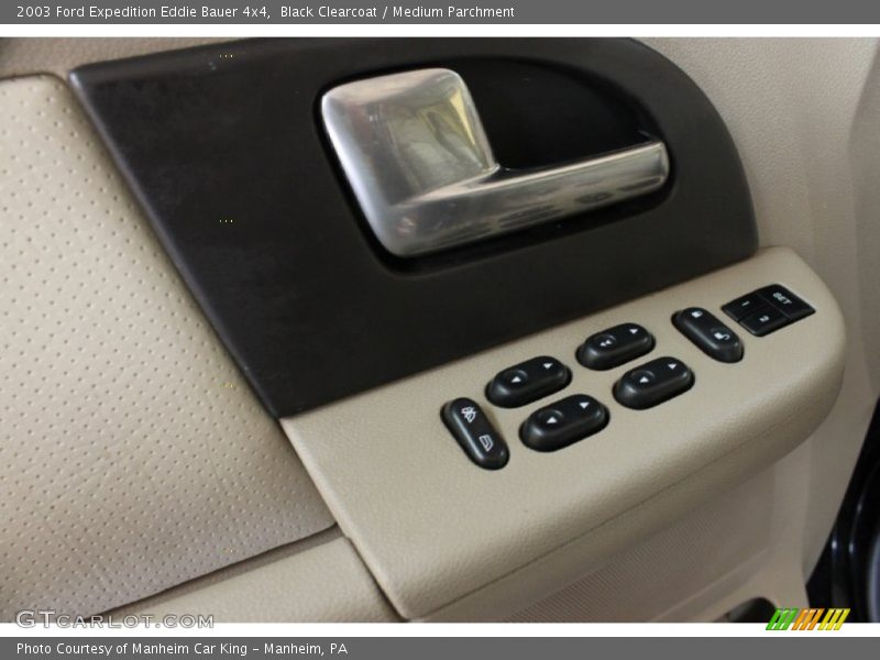 Black Clearcoat / Medium Parchment 2003 Ford Expedition Eddie Bauer 4x4