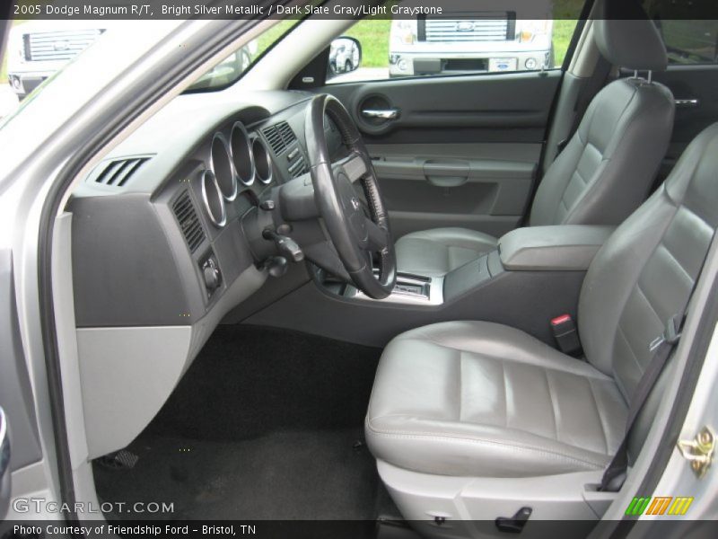Bright Silver Metallic / Dark Slate Gray/Light Graystone 2005 Dodge Magnum R/T
