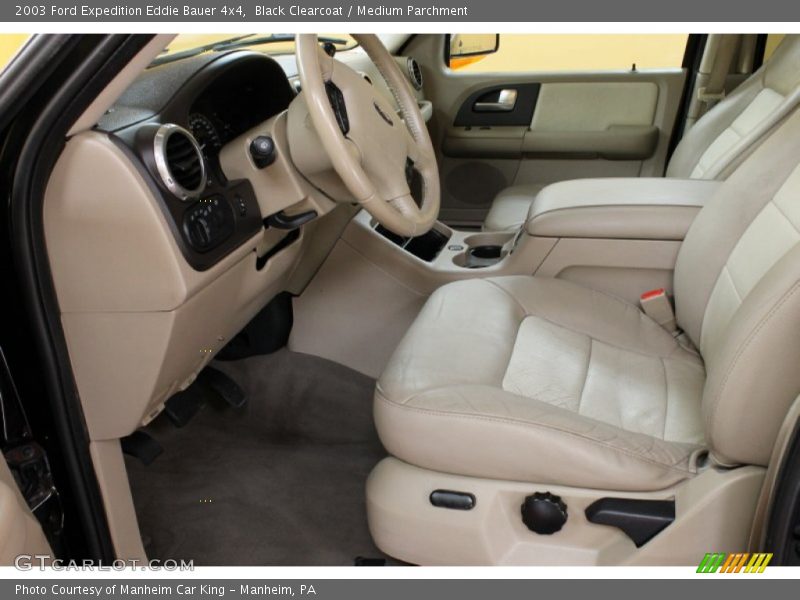 Black Clearcoat / Medium Parchment 2003 Ford Expedition Eddie Bauer 4x4