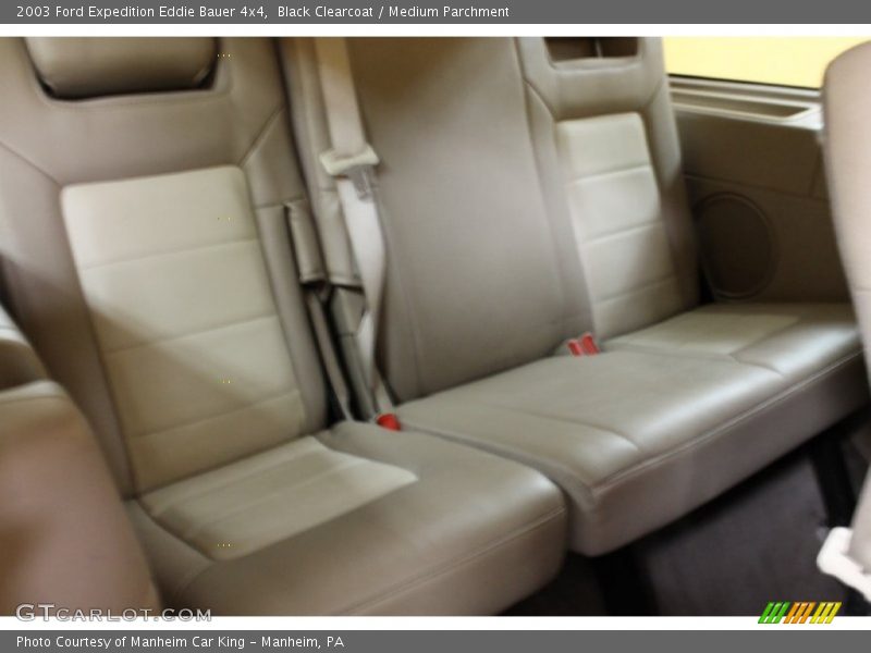 Black Clearcoat / Medium Parchment 2003 Ford Expedition Eddie Bauer 4x4