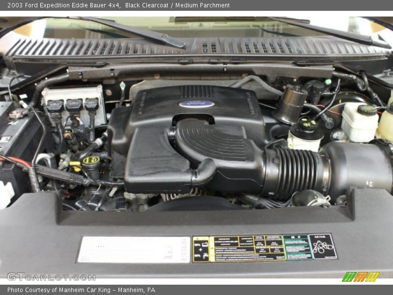 Black Clearcoat / Medium Parchment 2003 Ford Expedition Eddie Bauer 4x4