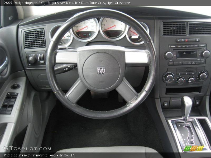 Bright Silver Metallic / Dark Slate Gray/Light Graystone 2005 Dodge Magnum R/T