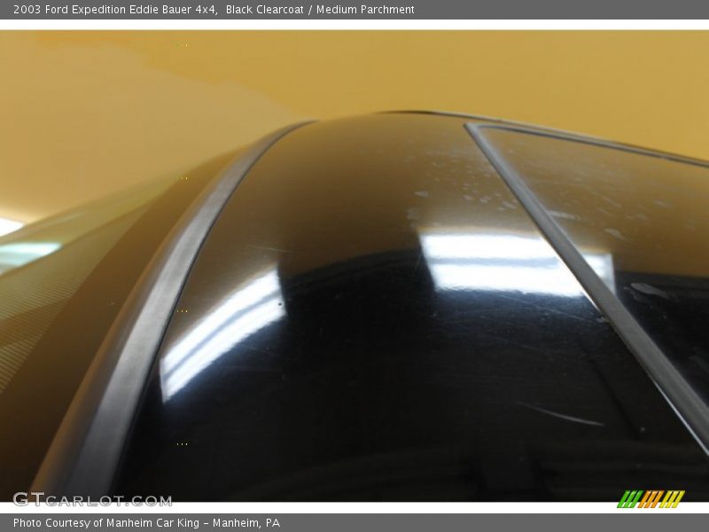 Black Clearcoat / Medium Parchment 2003 Ford Expedition Eddie Bauer 4x4