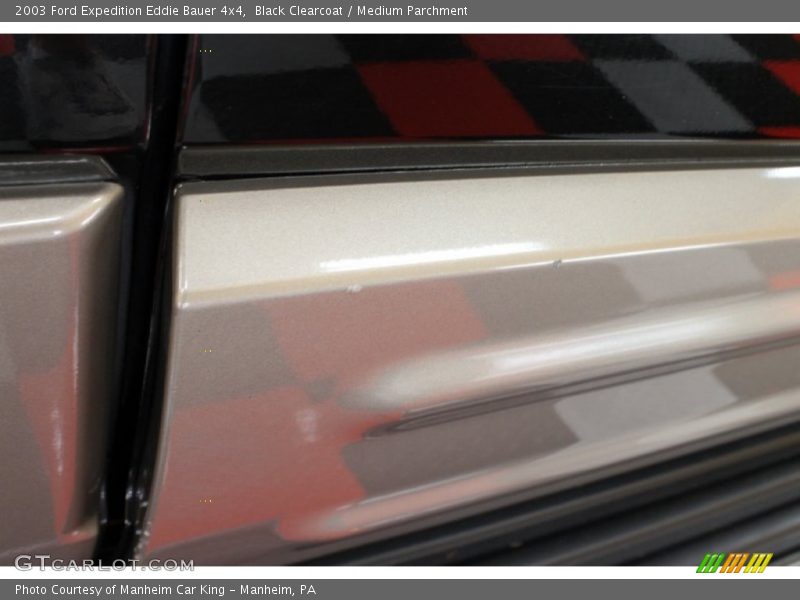 Black Clearcoat / Medium Parchment 2003 Ford Expedition Eddie Bauer 4x4