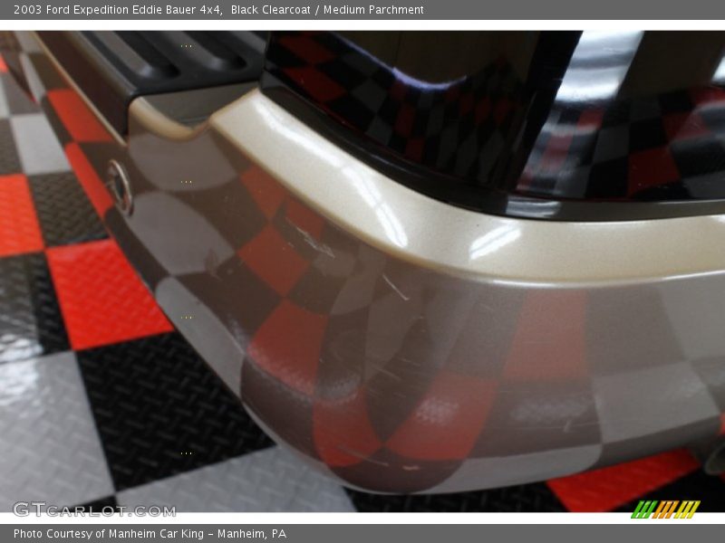 Black Clearcoat / Medium Parchment 2003 Ford Expedition Eddie Bauer 4x4