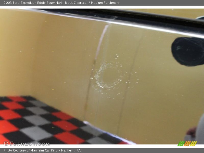 Black Clearcoat / Medium Parchment 2003 Ford Expedition Eddie Bauer 4x4