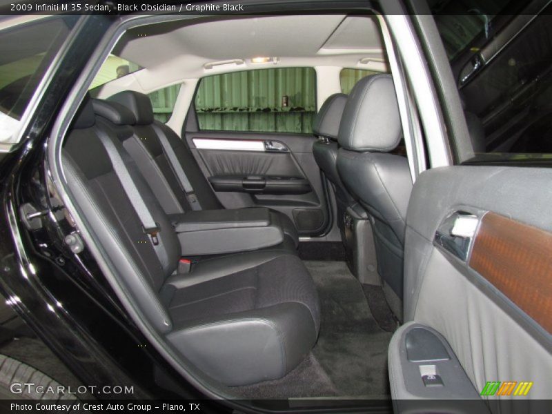 Black Obsidian / Graphite Black 2009 Infiniti M 35 Sedan