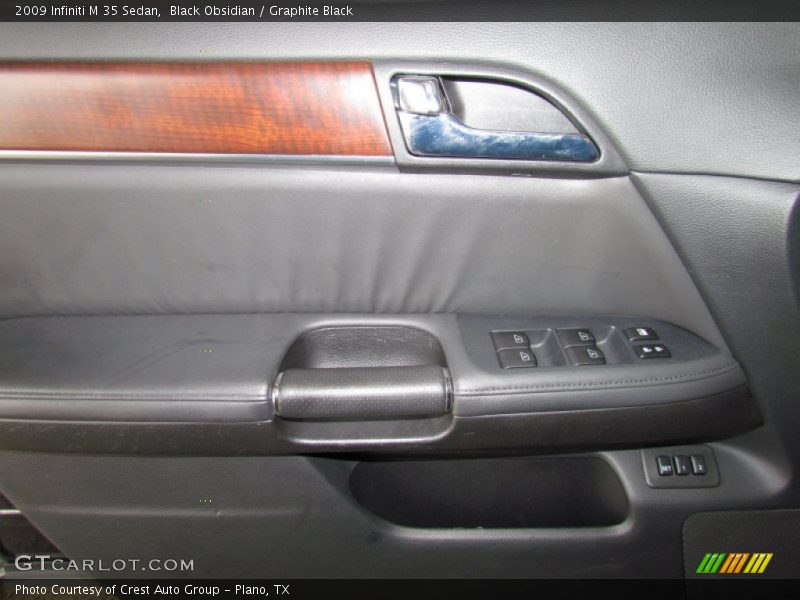 Black Obsidian / Graphite Black 2009 Infiniti M 35 Sedan