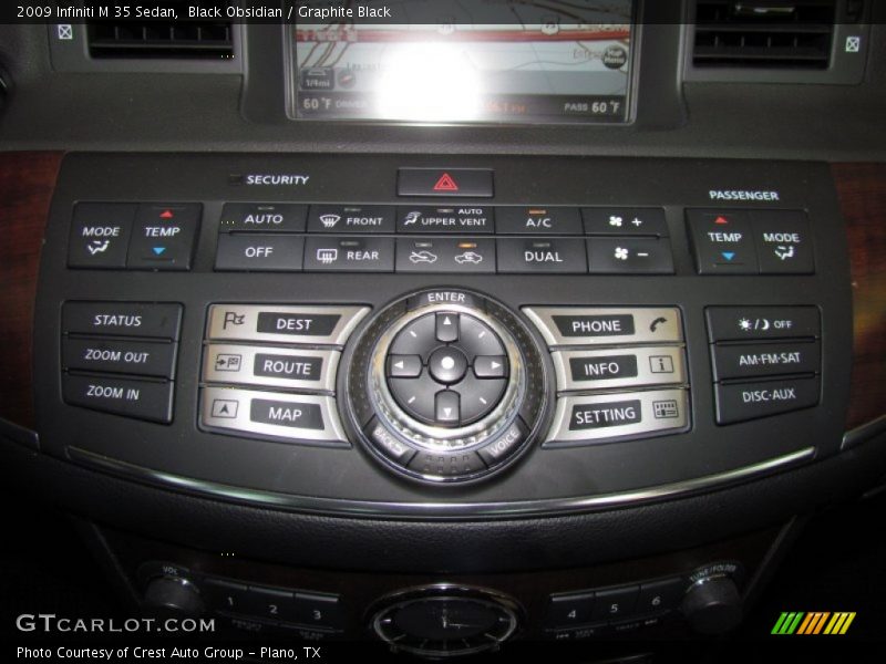 Black Obsidian / Graphite Black 2009 Infiniti M 35 Sedan