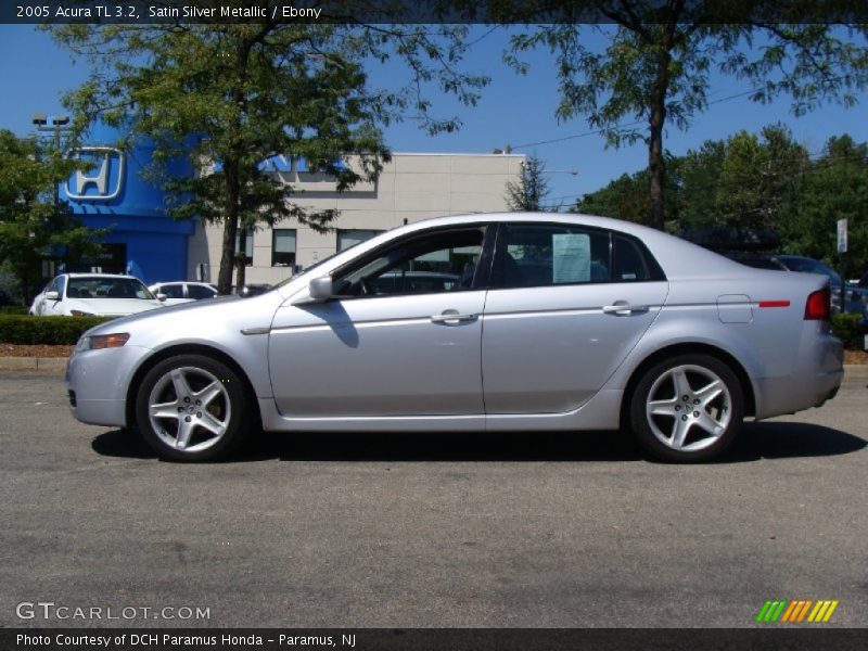 Satin Silver Metallic / Ebony 2005 Acura TL 3.2