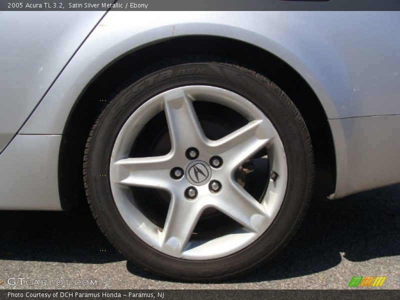Satin Silver Metallic / Ebony 2005 Acura TL 3.2