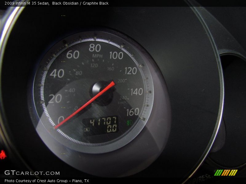 Black Obsidian / Graphite Black 2009 Infiniti M 35 Sedan