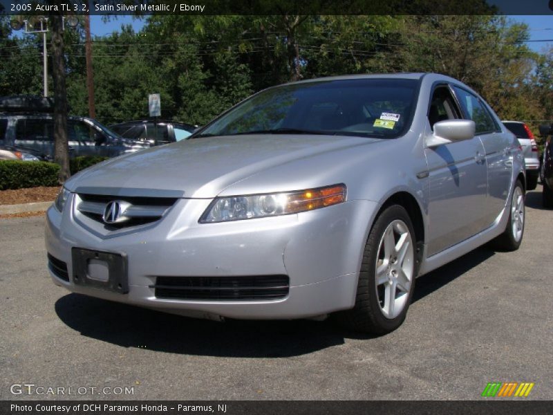 Satin Silver Metallic / Ebony 2005 Acura TL 3.2