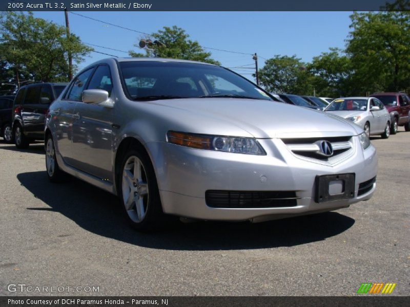 Satin Silver Metallic / Ebony 2005 Acura TL 3.2