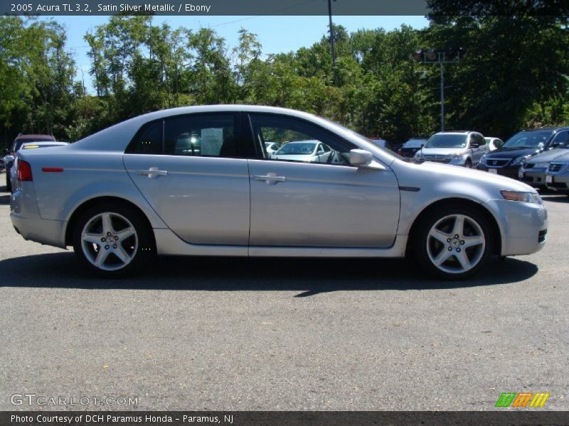 Satin Silver Metallic / Ebony 2005 Acura TL 3.2