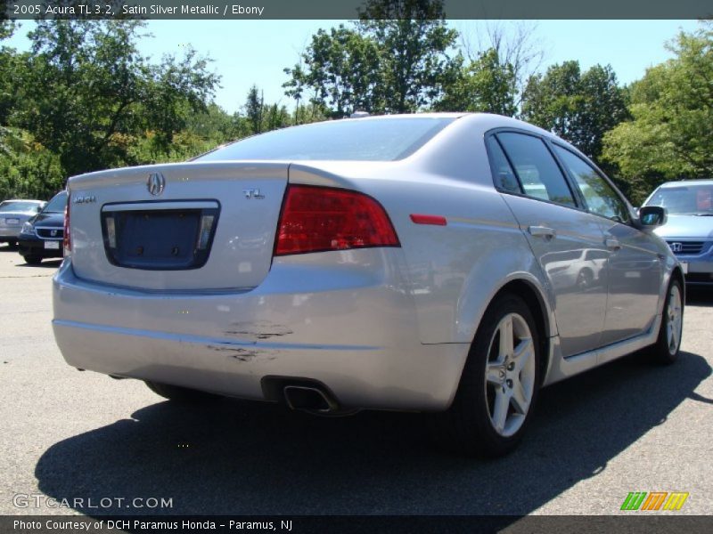 Satin Silver Metallic / Ebony 2005 Acura TL 3.2