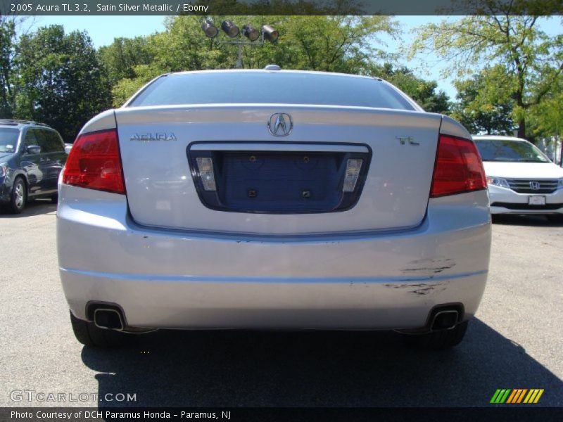 Satin Silver Metallic / Ebony 2005 Acura TL 3.2