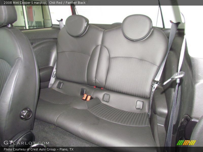 Chili Red / Panther Black 2008 Mini Cooper S Hardtop