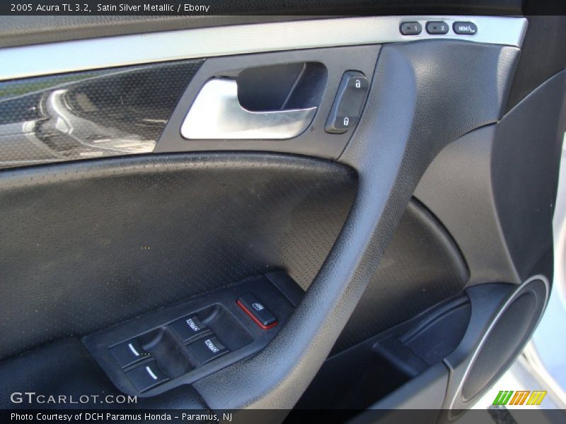 Satin Silver Metallic / Ebony 2005 Acura TL 3.2
