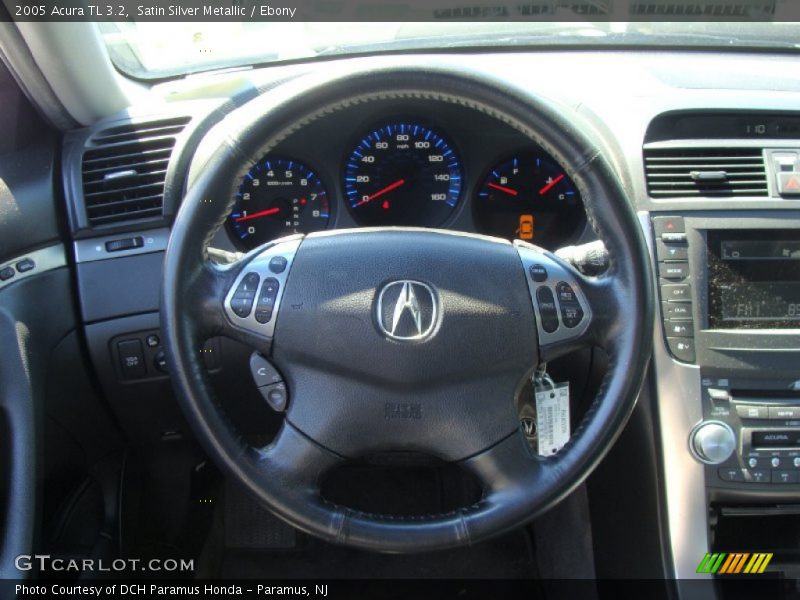 Satin Silver Metallic / Ebony 2005 Acura TL 3.2