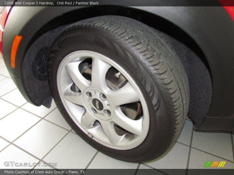 Chili Red / Panther Black 2008 Mini Cooper S Hardtop