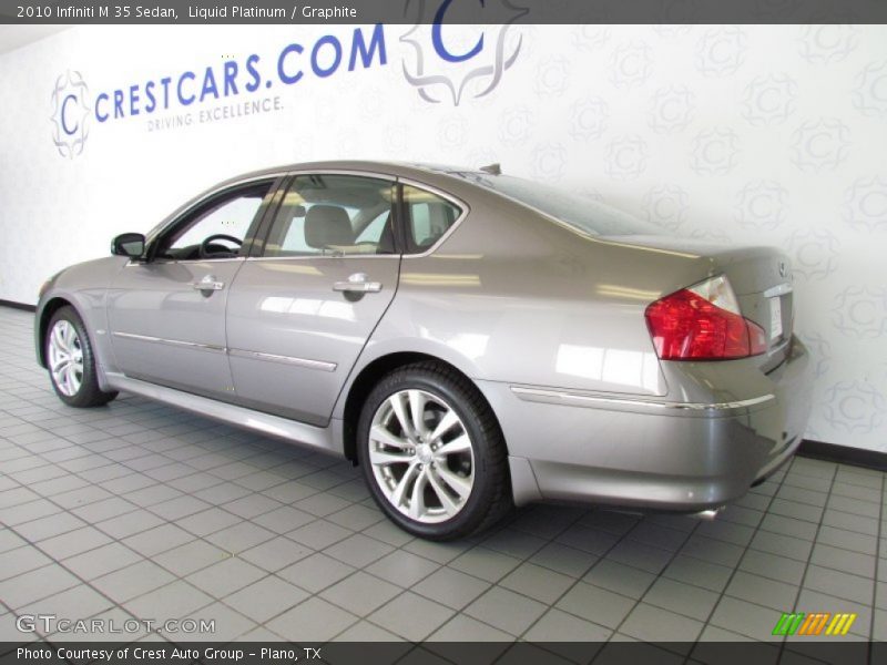 Liquid Platinum / Graphite 2010 Infiniti M 35 Sedan
