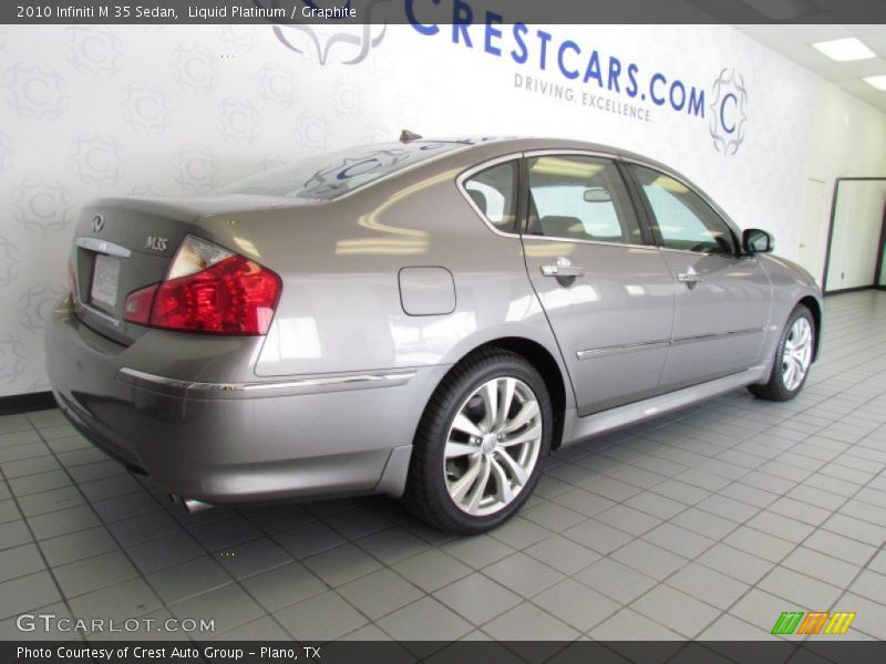 Liquid Platinum / Graphite 2010 Infiniti M 35 Sedan