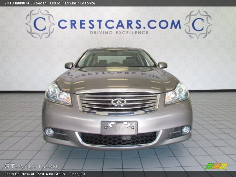 Liquid Platinum / Graphite 2010 Infiniti M 35 Sedan