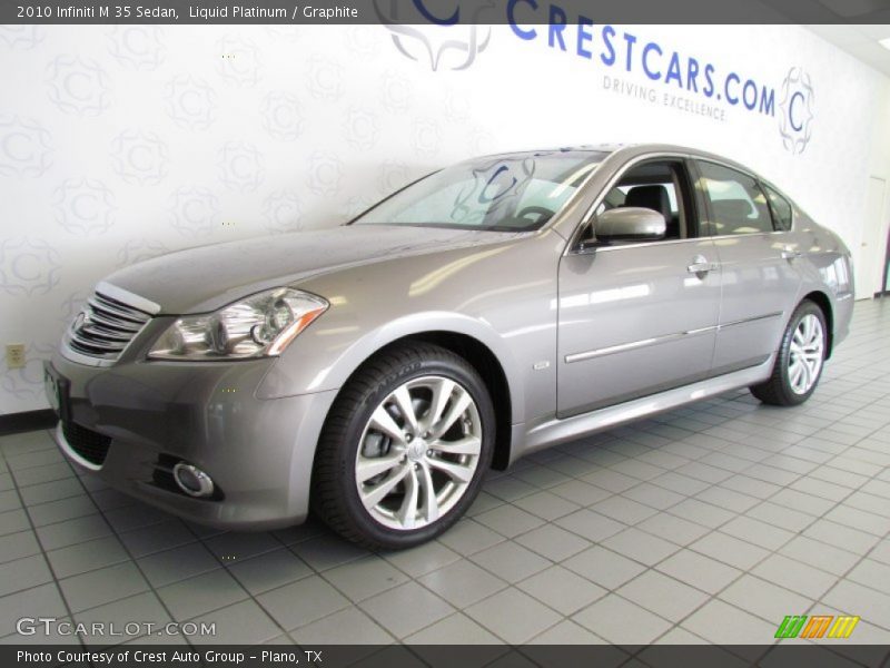 Liquid Platinum / Graphite 2010 Infiniti M 35 Sedan