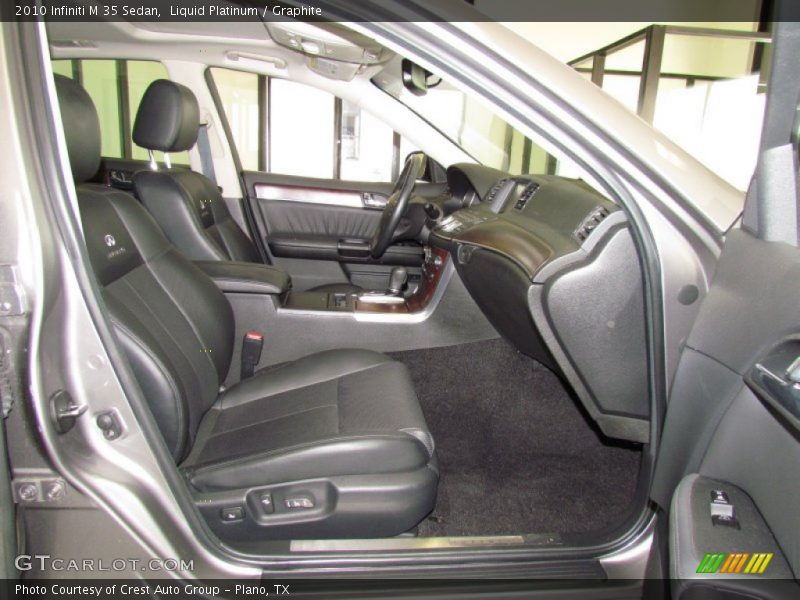  2010 M 35 Sedan Graphite Interior