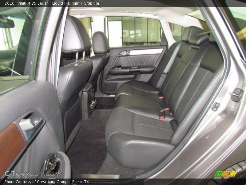  2010 M 35 Sedan Graphite Interior