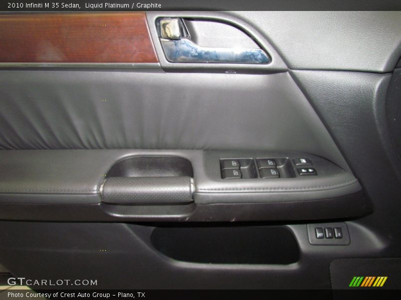 Liquid Platinum / Graphite 2010 Infiniti M 35 Sedan