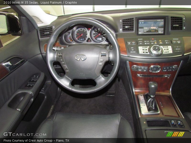 Liquid Platinum / Graphite 2010 Infiniti M 35 Sedan