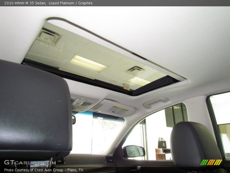 Liquid Platinum / Graphite 2010 Infiniti M 35 Sedan
