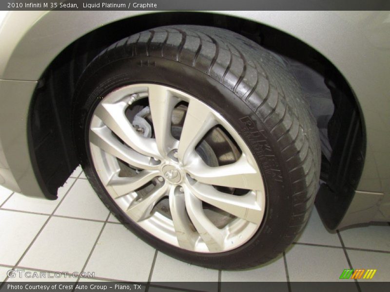 Liquid Platinum / Graphite 2010 Infiniti M 35 Sedan