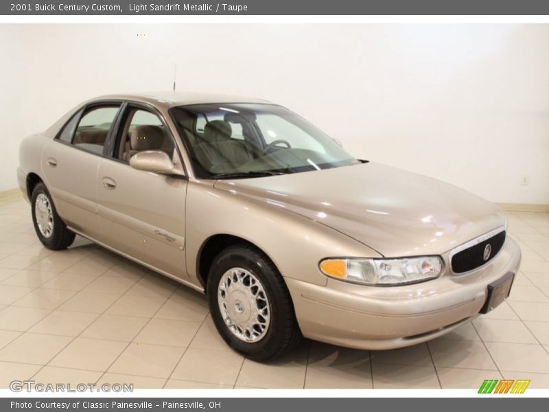 Light Sandrift Metallic / Taupe 2001 Buick Century Custom