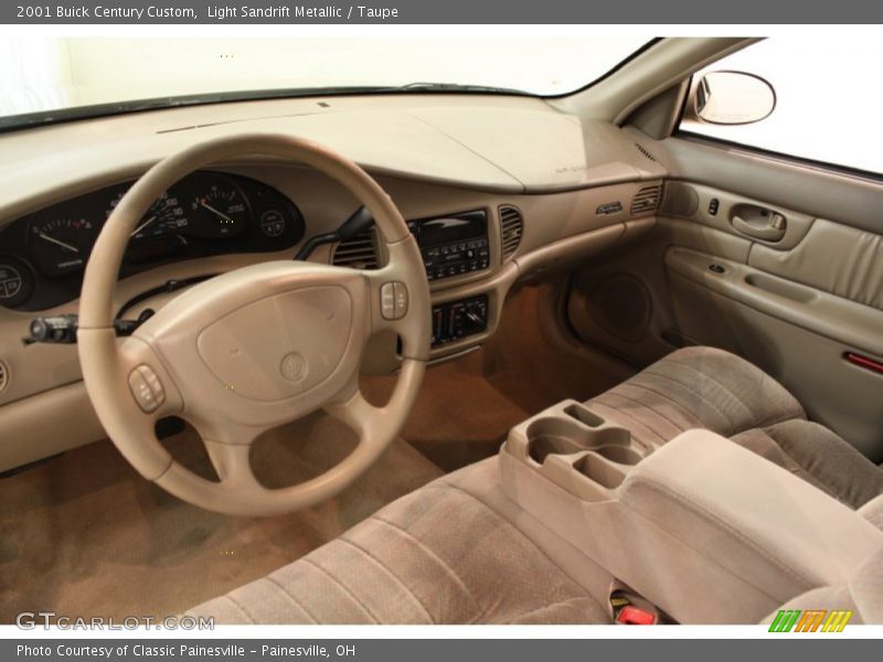 Light Sandrift Metallic / Taupe 2001 Buick Century Custom