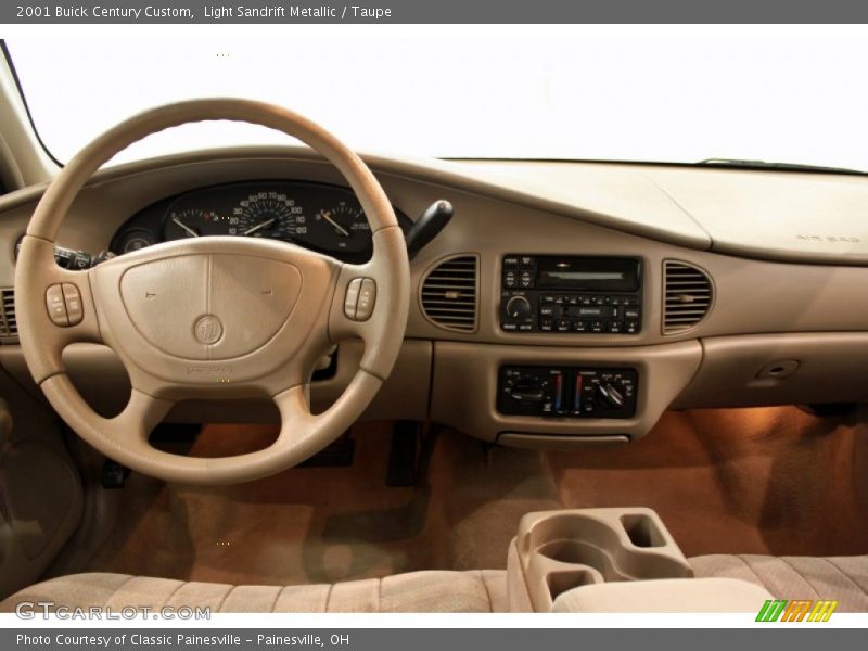 Light Sandrift Metallic / Taupe 2001 Buick Century Custom