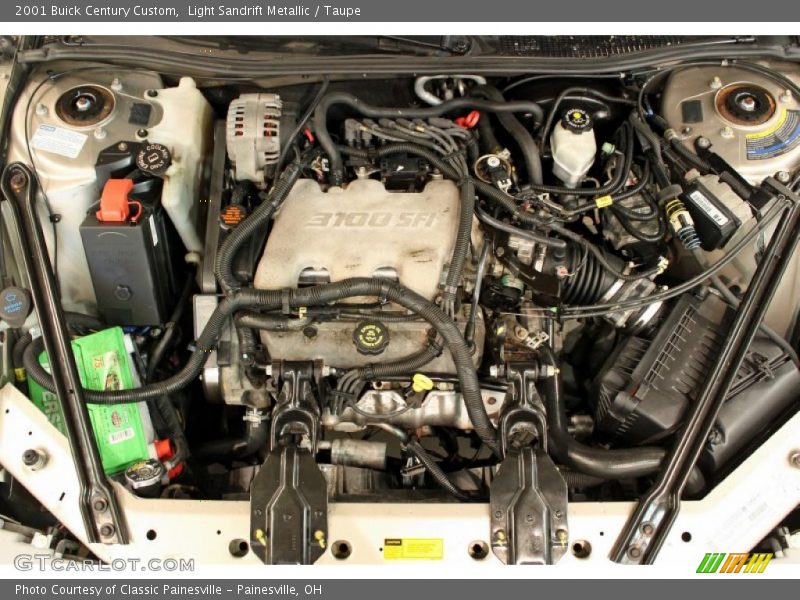 Light Sandrift Metallic / Taupe 2001 Buick Century Custom