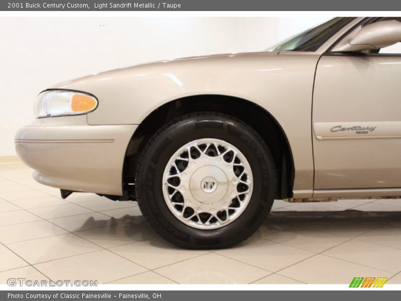 Light Sandrift Metallic / Taupe 2001 Buick Century Custom