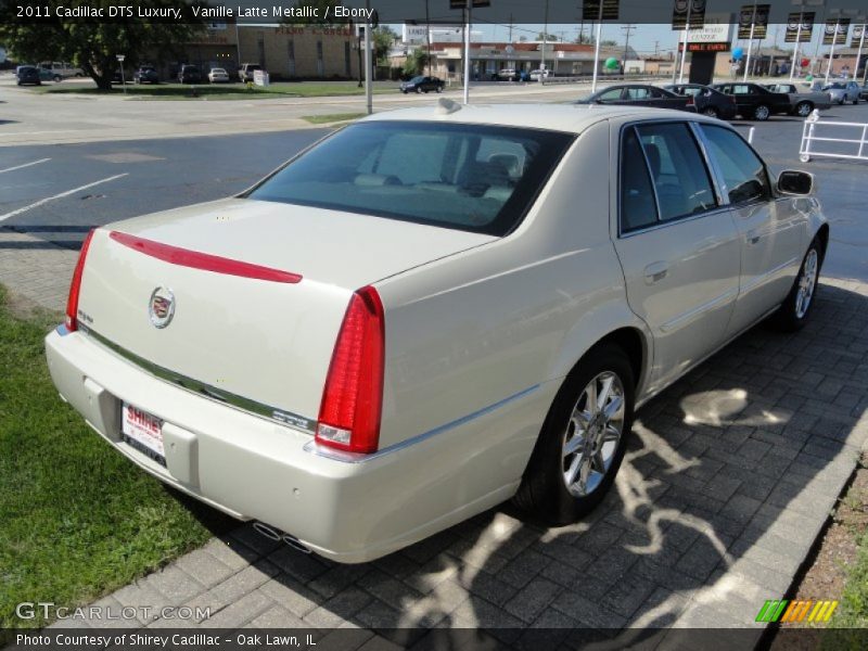 Vanille Latte Metallic / Ebony 2011 Cadillac DTS Luxury